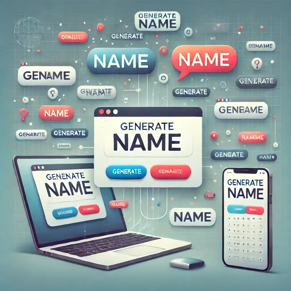 image showing how To Generate Random Names online with free name generator